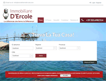 Tablet Screenshot of immobiliaredercole.com